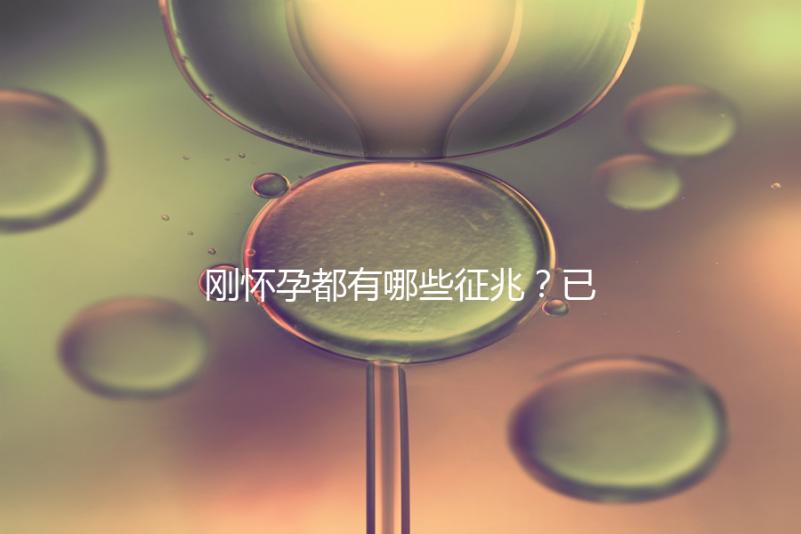 剛懷孕都有哪些征兆?已經(jīng)懷孕的姐妹都這樣回答