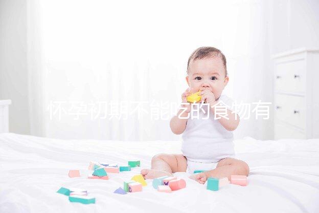 懷孕初期不能吃的食物有哪些？