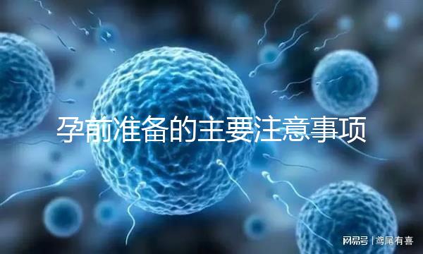孕前準(zhǔn)備的主要注意事項是什么?
