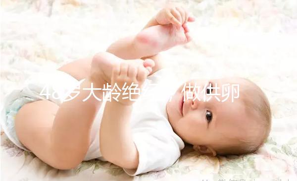 48歲大齡絕經(jīng)，做供卵試管嬰兒的成功率有多高？